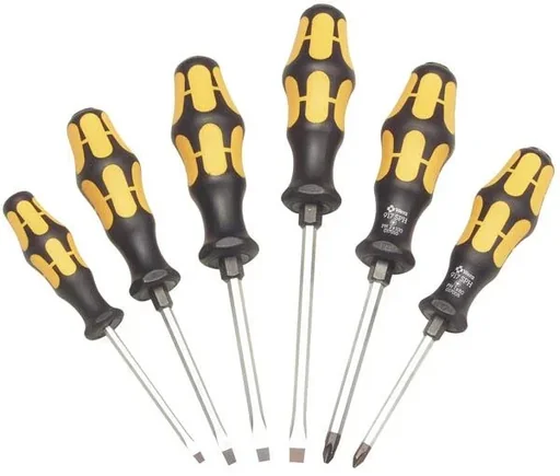 "Schraubendreher Satz 6-teilig, SL + PH image"