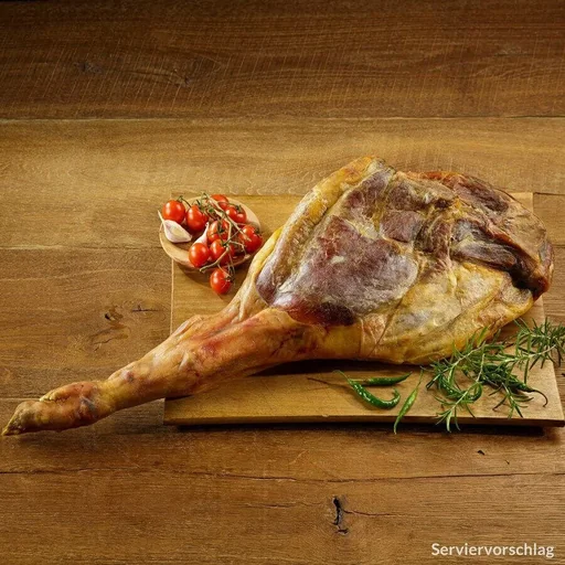 "4 kg Original Paleta Serrano-Schinken Spanische Vorderviertel image"