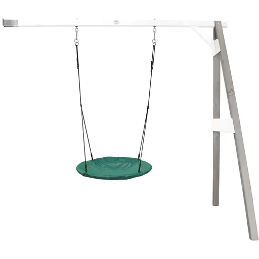 "Nest-Anbauschaukel Summer Grau/weiß image"