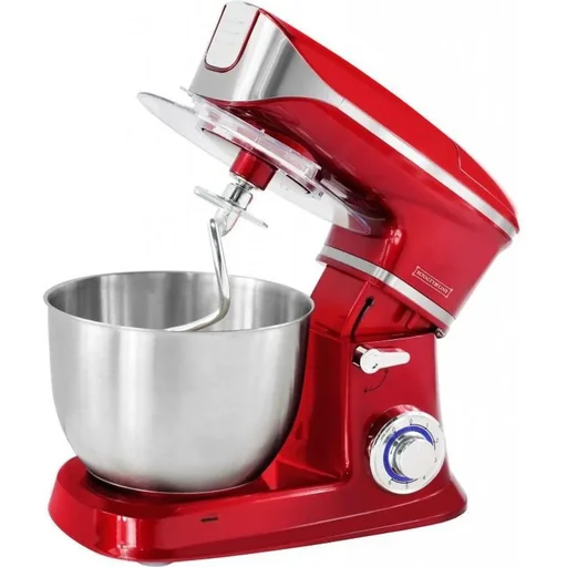 "Küchenmaschine 1600W | mit Spritzschutz | Rot image"