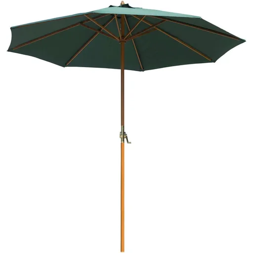 "Holz Sonnenschirm 2 7m Grün image"