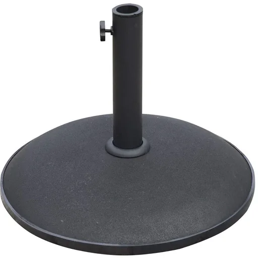 "Sonnenschirmständer Sonnenschirmfuß 25kg Stahl Schwarz image"