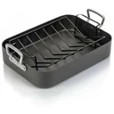 Mehrzer - Rechteckige Bratpfanne mit Rost - 42 cm