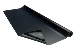 Sonnenschutzfolie perforiert, Schwarz, 56 x 200 cm