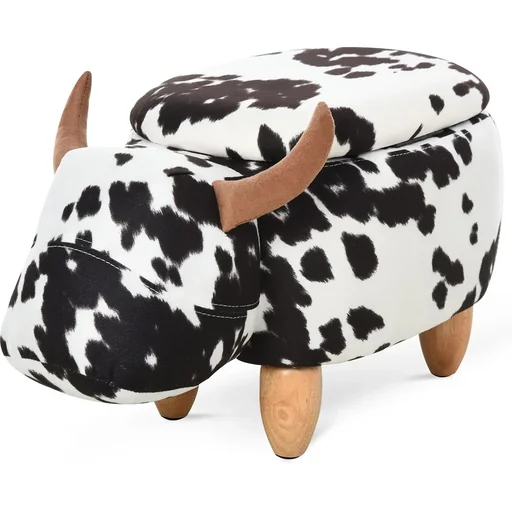 "Kinderhocker im Kuh Design image"