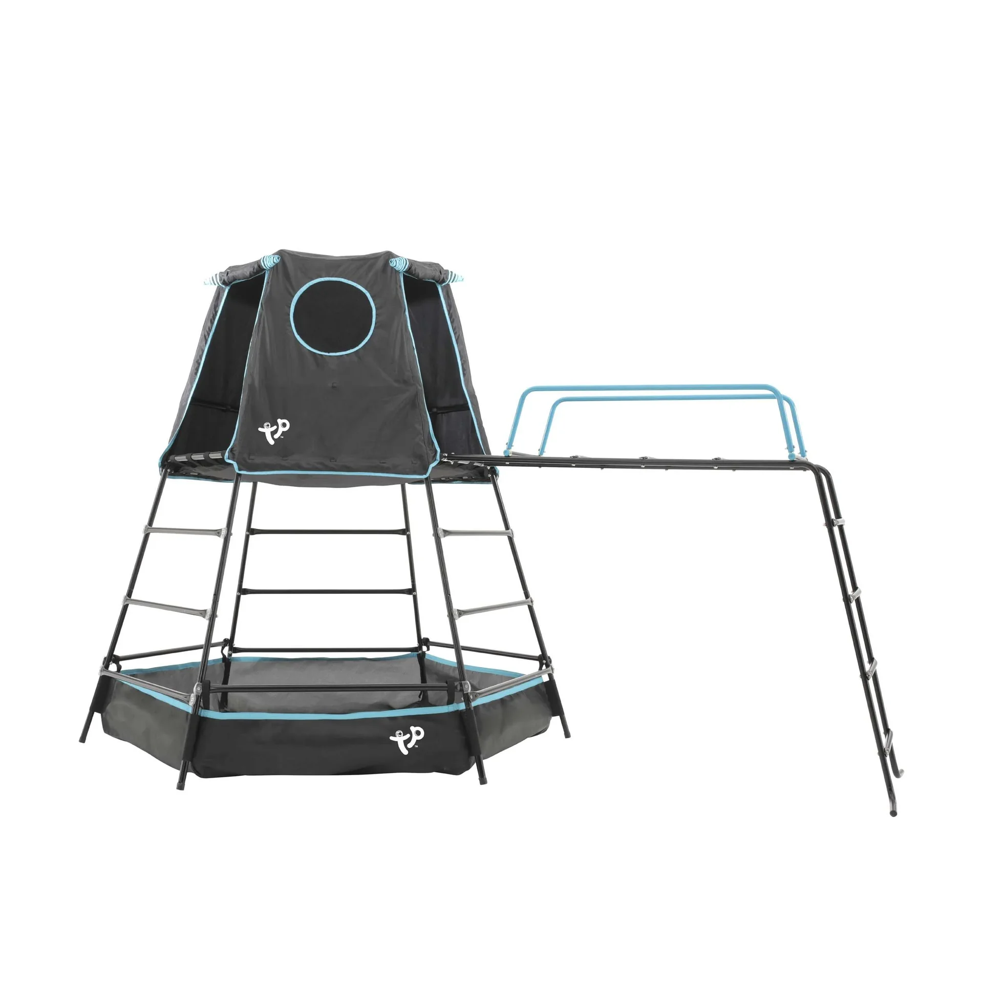 "TP Toys Klettergerüst Spielturm Explorer schwarz image"