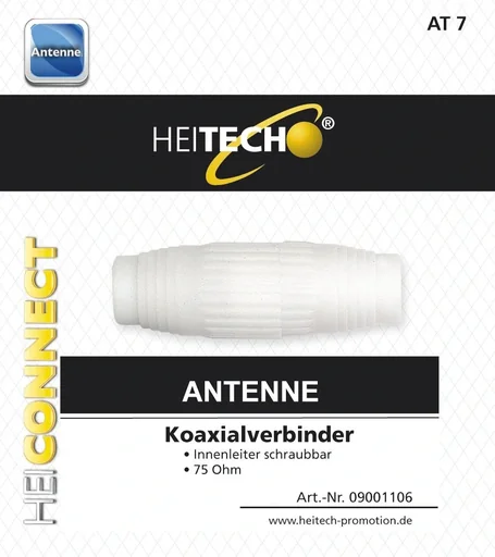 "Koaxialverbinder, Innenleiter schraubbar, 75 Ohm image"
