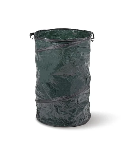 "Gartenabfallsack Pop-Up, 120 Liter, Dunkelgrün, 75 x 45 cm image"