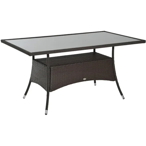 "Gartentisch mit zusätzlichem Stauraum image"