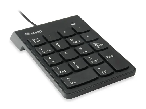 "USB Nummernblock Keypad 245205, Plug-and-Play, schwarz image"