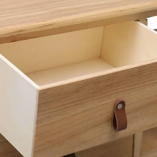 "TV-Schrank 115x30x40 cm paulownia Holz image"