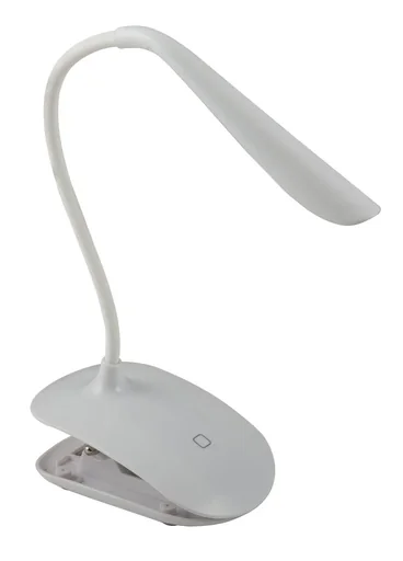 "LED Tischleuchte "Siegrina" mit 14 tageslichtweißen SMD LEDs und schwenkbarem Flexarm image"