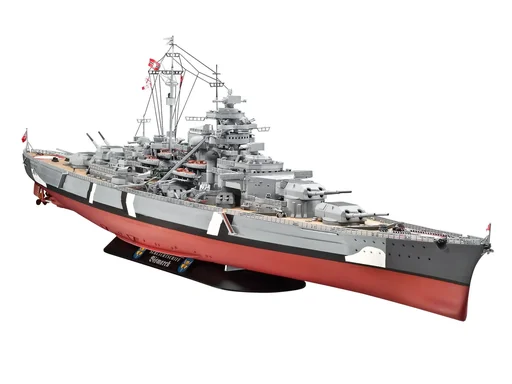 "Modellbausatz Bismarck im Maßstab 1/350 image"