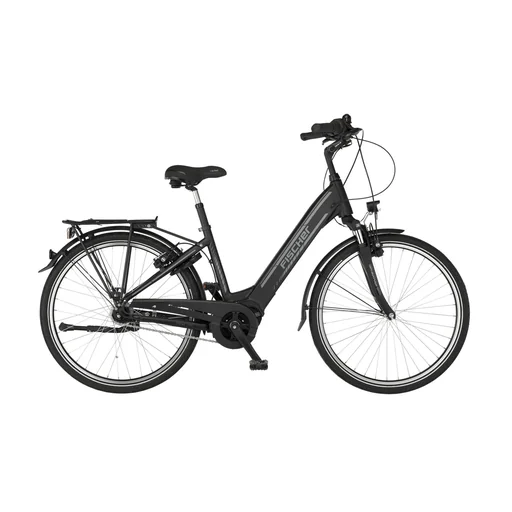 "Unisex E-Bike City, 28 Zoll, Rahmengröße 41cm, 7-Gang Nabenschaltung, schwarz matt, CITA 4.1i image"