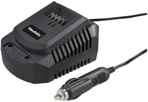 "18 Volt Li-Ion Ladegerät mit 12 Volt Zigarettenanzünder Stecker ALG18-Z image"