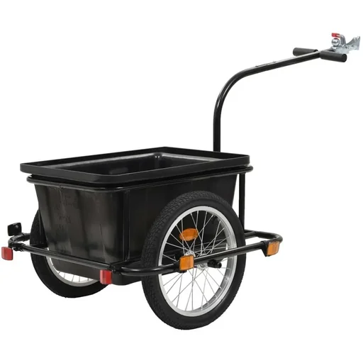 "Fahrradanhänger 50 L schwarz image"