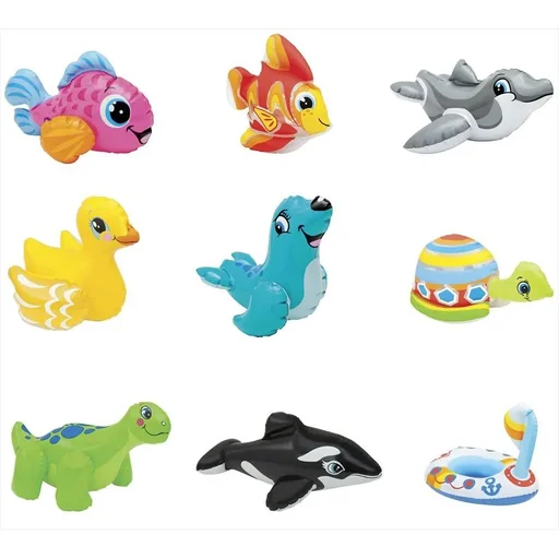 "Aufblasbare Tiere (Gruppe von 9) image"