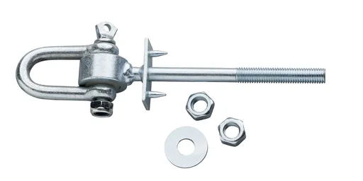 "Schaukelhaken Safety Type verzinkt M12x135 image"