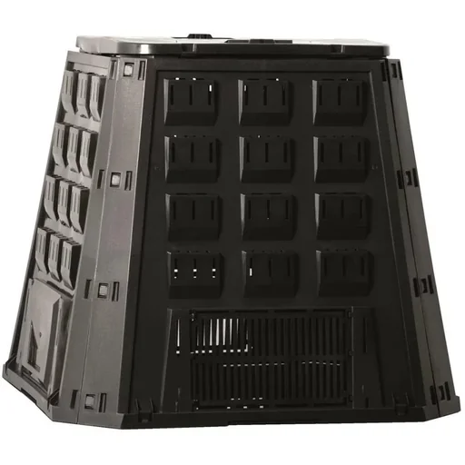 "Natur-Kompost-Silo schwarz 400 L 6071480 image"