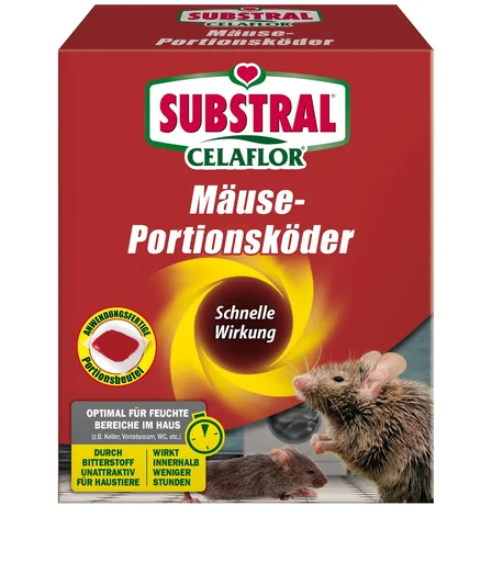 Mäuse-Portionsköder - 200 g