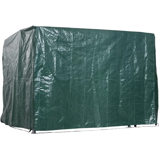 "Abdeckplane Schutzhülle Gartenmöbel Abdeckhaube Wasserdicht UV-Schutz PE Grün 215 x 155 x 150 cm image"