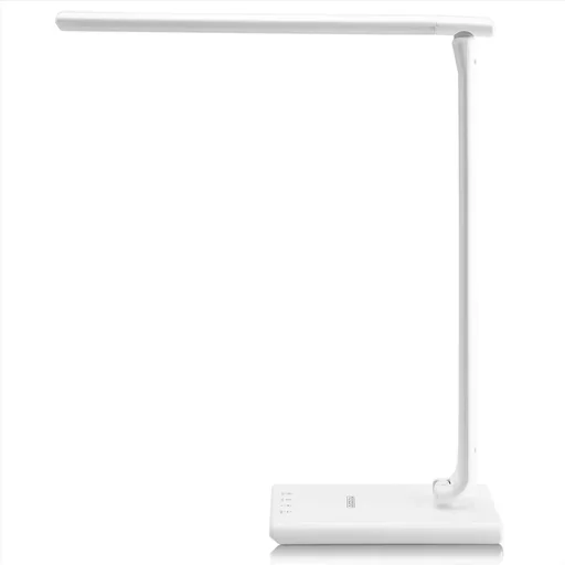 "LED-Tischleuchte Cataleya weiß 42cm image"