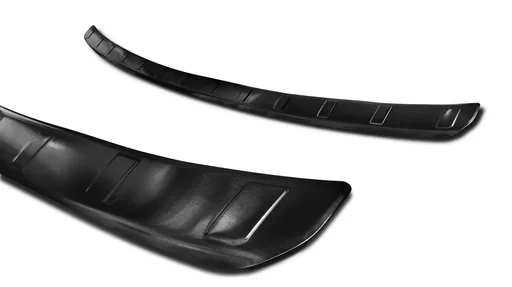 "Edelstahl Ladekantenschutz, Ford Kuga III - Titanium/Trend/Cool/Connect PHEV Plugin Hybrid, 2019> - graphite/black image"