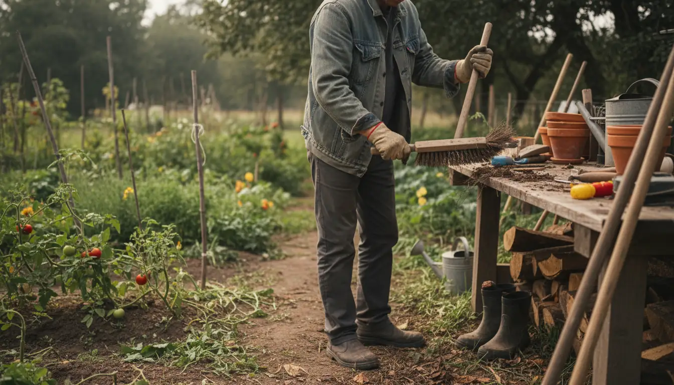 maintaining-garden-broom