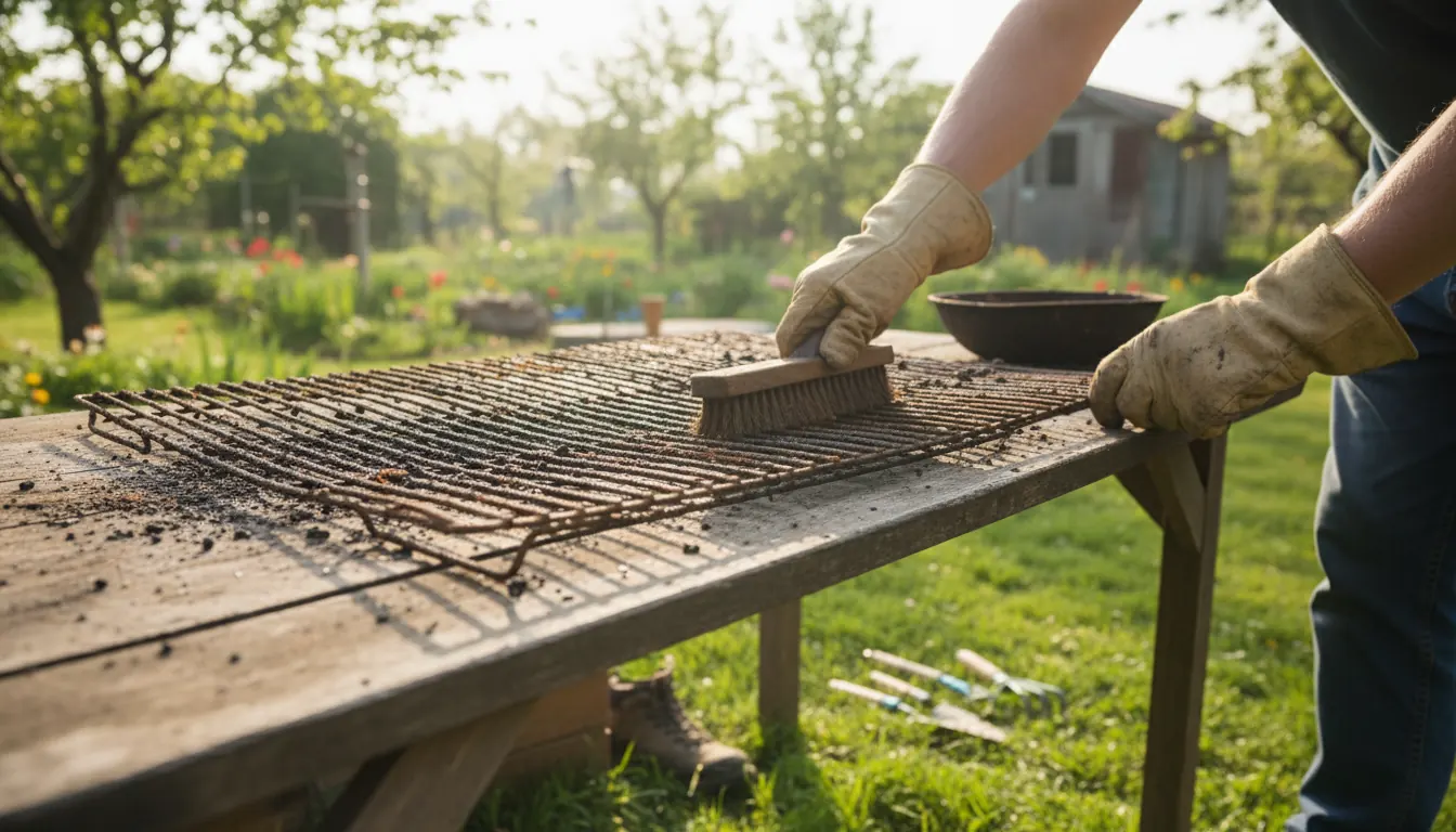 cleaning-steel-grill