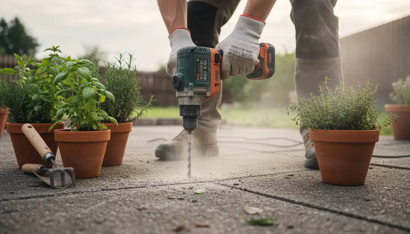 drilling-concrete-hole